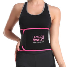 Load image into Gallery viewer, Waist trainer Body Shaper Latex Rubber Belt Sauna Sweat Band Waist Trimmer Belt Weight Loss for Men Women Tummy Fajas reductora