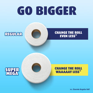 Charmin Ultra Strong Toilet Paper, 9 Mega Rolls