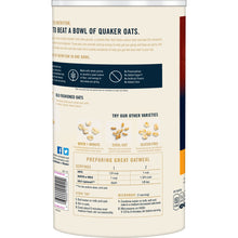 Load image into Gallery viewer, *Quaker, Old Fashioned Oatmeal Whole Grain, 42 oz
