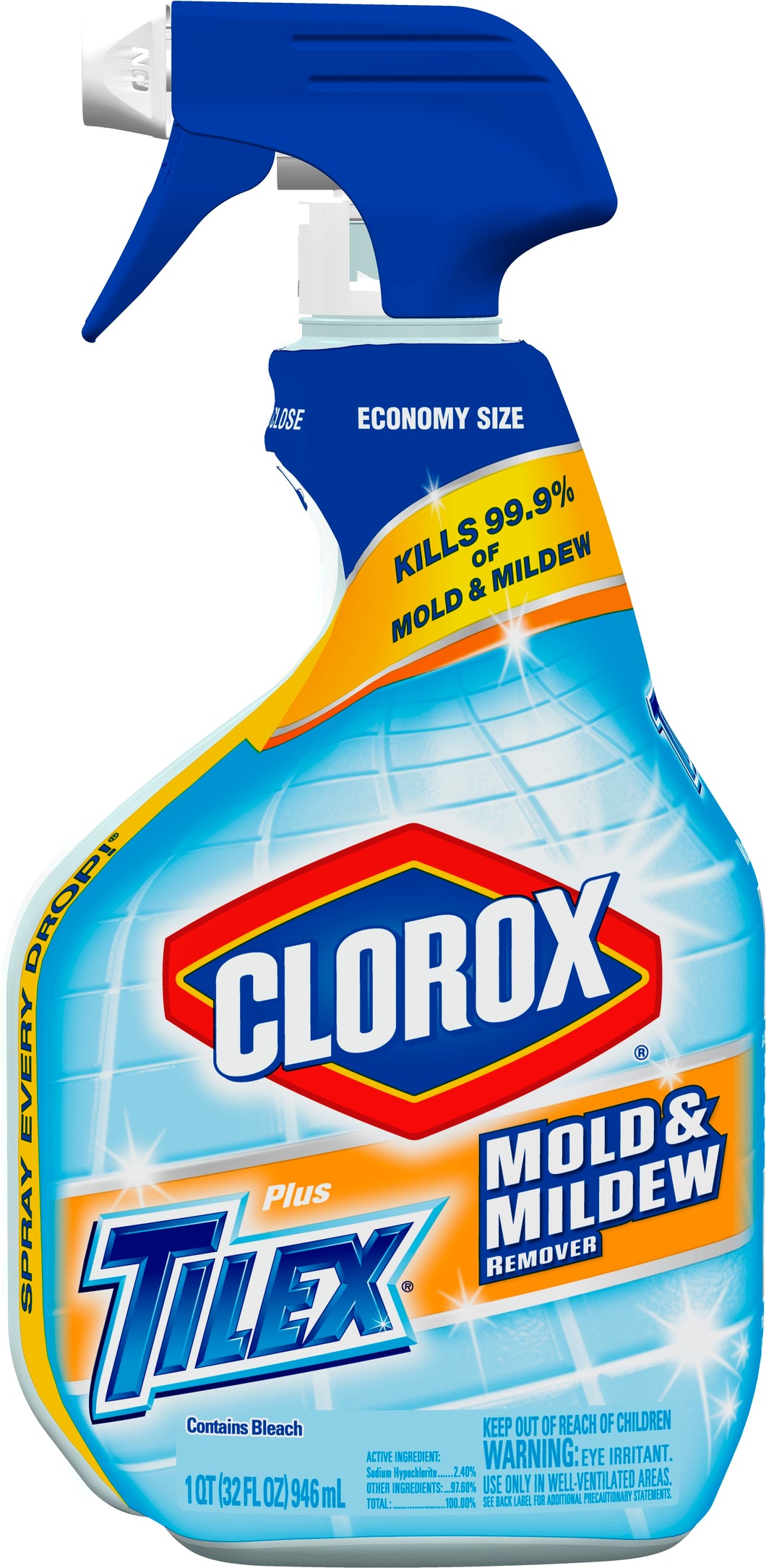 Clorox Plus Tilex Mold and Mildew Remover, 32 Ounces