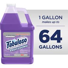Fabuloso Professional All Purpose Cleaner 1 Gallon, Concentrated Deep Cleaning Professional Degreaser 128 oz 1 gallon