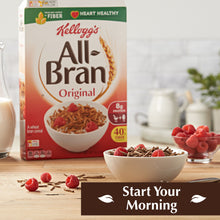 Load image into Gallery viewer, *Kellogg&#39;s All Bran Breakfast Cereal, 8 Vitamins and Minerals, High Fiber Cereal, 18.6 oz Box
