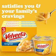 Load image into Gallery viewer, *Velveeta Shells &amp; Cheese Original Pasta &amp; Cheese Sauce Meal, 3 Pack, 12 oz Box
